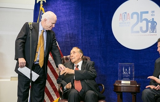 Paralyzed Veterans of America Mourns the Loss of Decorated War Hero and  Veterans and Disability Rights Champion Senator John McCain
