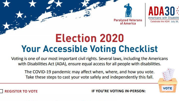 Accessible Voting Checklist