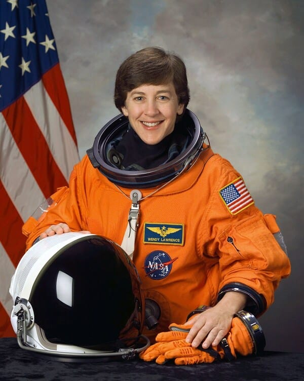 Former NASA astronaut Wendy Lawrence